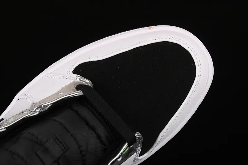 All categories Air Jordan Jordan series basketball shoes Air Jordan 1 Mid Air Jordan 1 Mid AJ1 Leonard Jr. Joe 1 black and white silver 554724-121